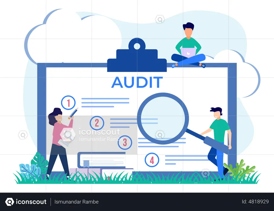 Audit Report  Illustration