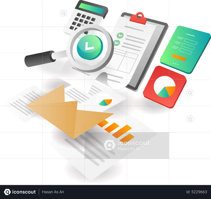 Auditoria fiscal contábil  Ilustração