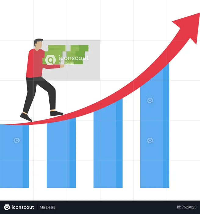 Aumentar los ingresos  Ilustración