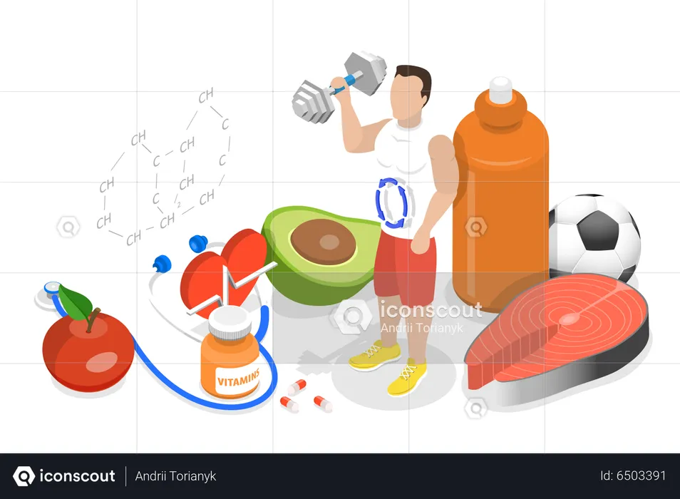 Aumentar el metabolismo  Ilustración