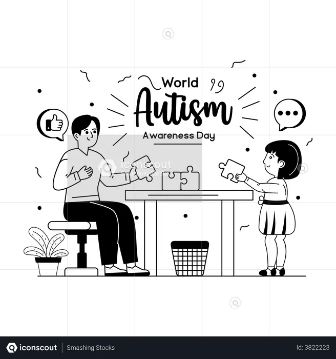 Autism Creativity  Illustration