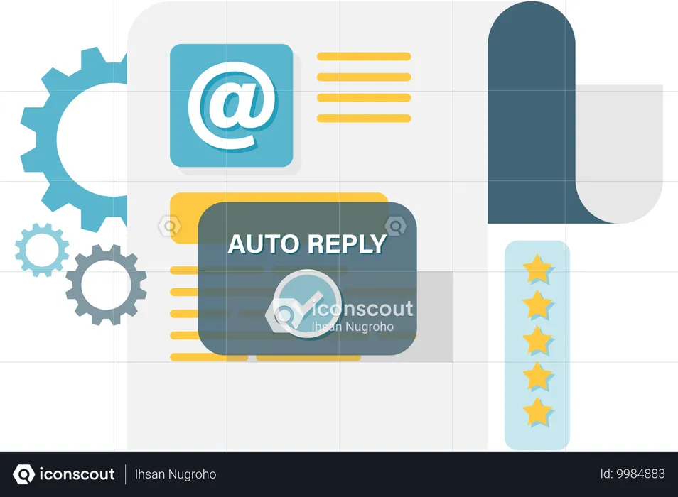 Auto Email Responder  Illustration