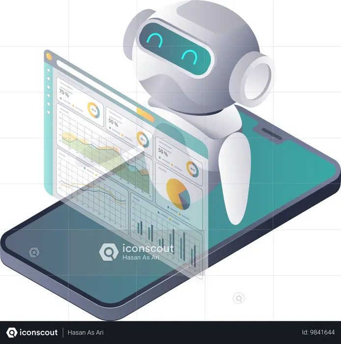 Automated Robot Data Analysis for Smartphone Application Updates  Illustration
