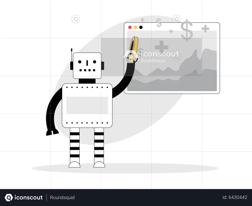 Automated trading bot  Illustration