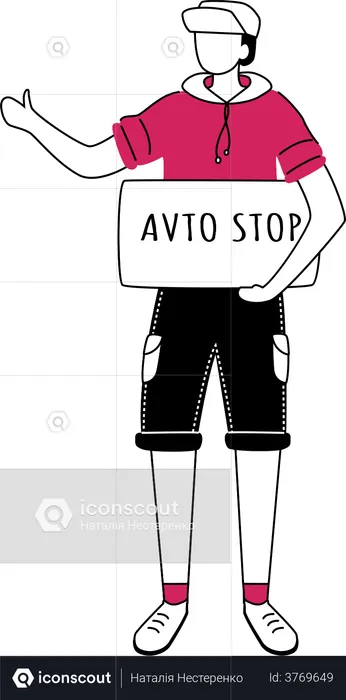 Autostop  Ilustración