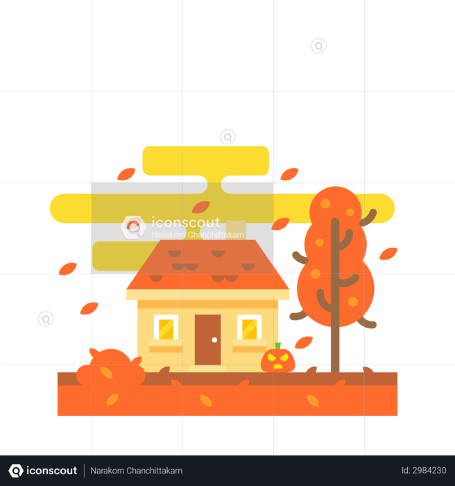 Autumn season Illustration