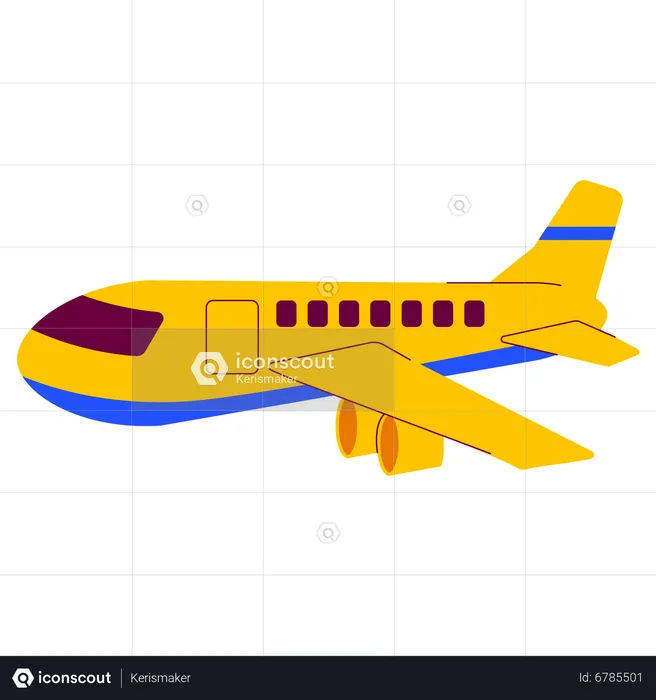 Avião  Ilustração