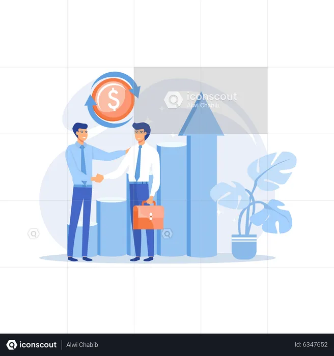 B2B-Strategie  Illustration