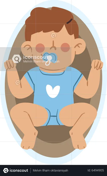 Baby Boy  Illustration