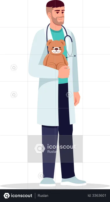 Baby doctor  Illustration