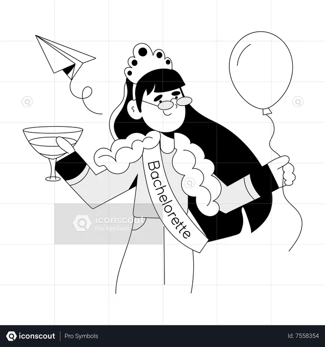 Bachelorette Party  Illustration