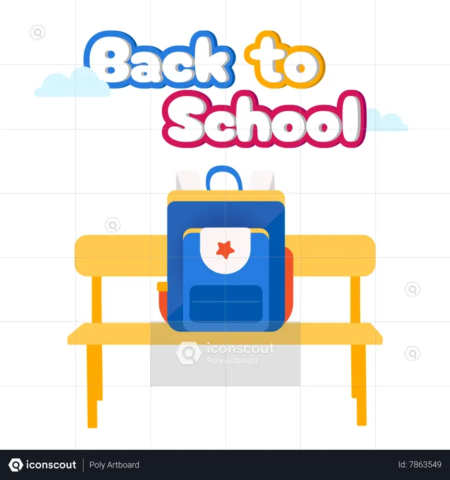 Back to school  Illustration