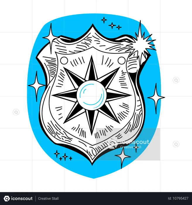 Badge  Illustration