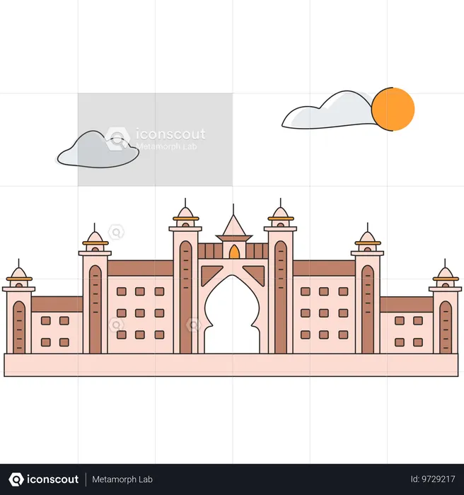 Bahamas - Atlantis Paradise Island  Illustration