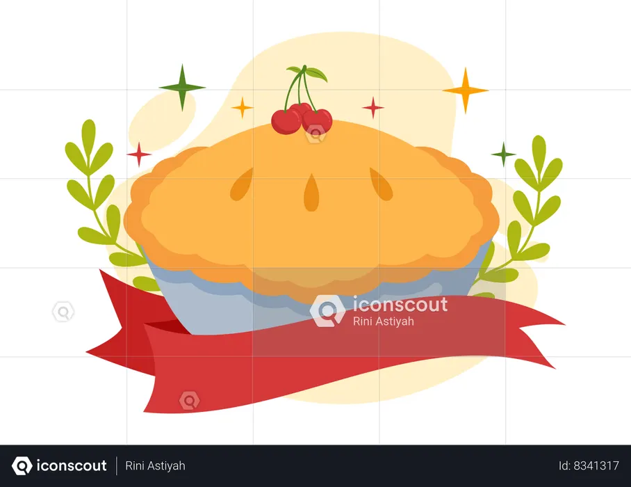 Baked Goodness Day  Illustration