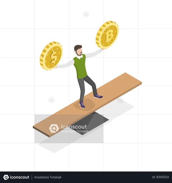 Equilibrando riscos criptográficos  Ilustração