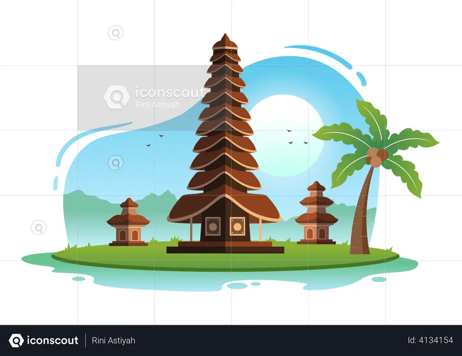Bali Ceremonies  Illustration