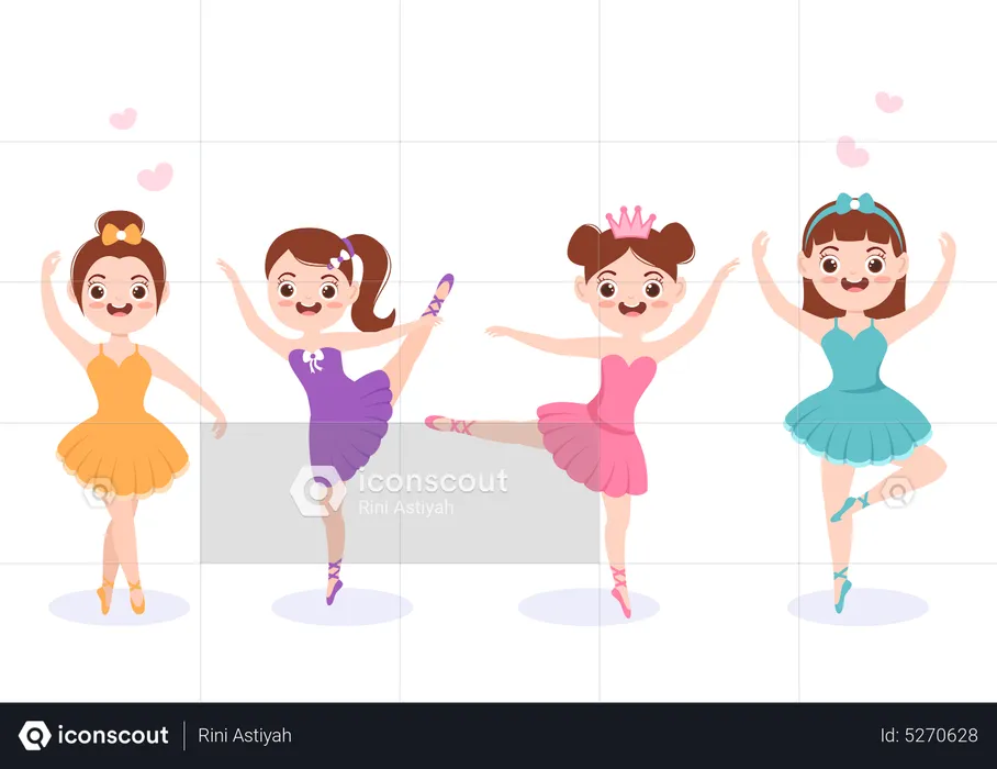 Ballerina  Illustration