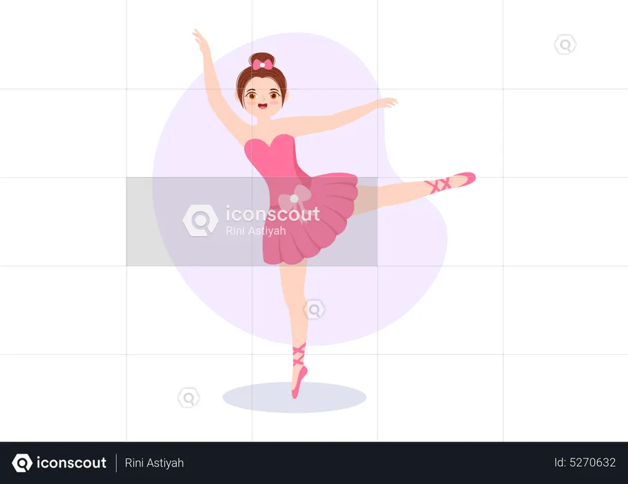 Ballerina  Illustration