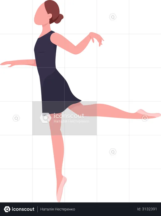 Ballerine  Illustration