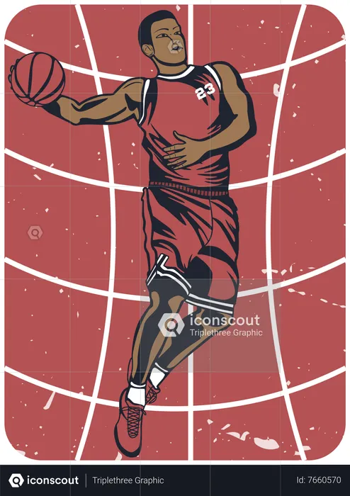 Baloncesto Juvenil California  Ilustración