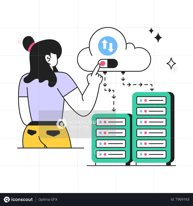 Banco de dados distribuído  Ilustração