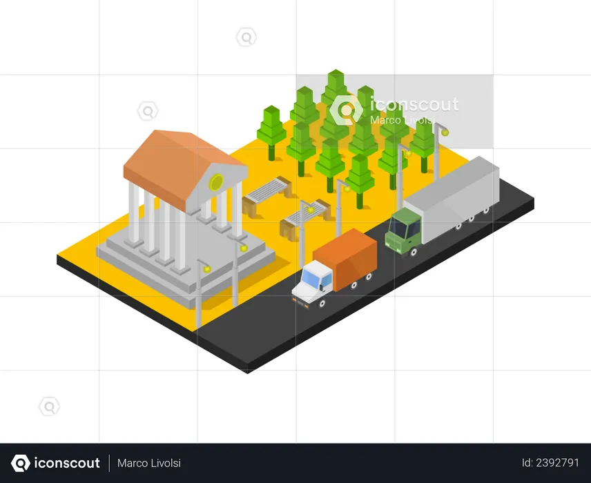 Banco comunal  Ilustración