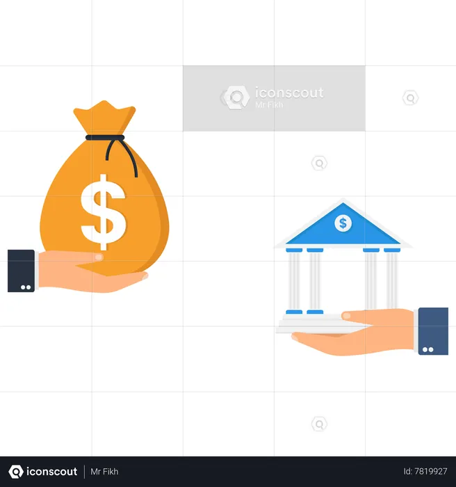 Bank buyout  Illustration