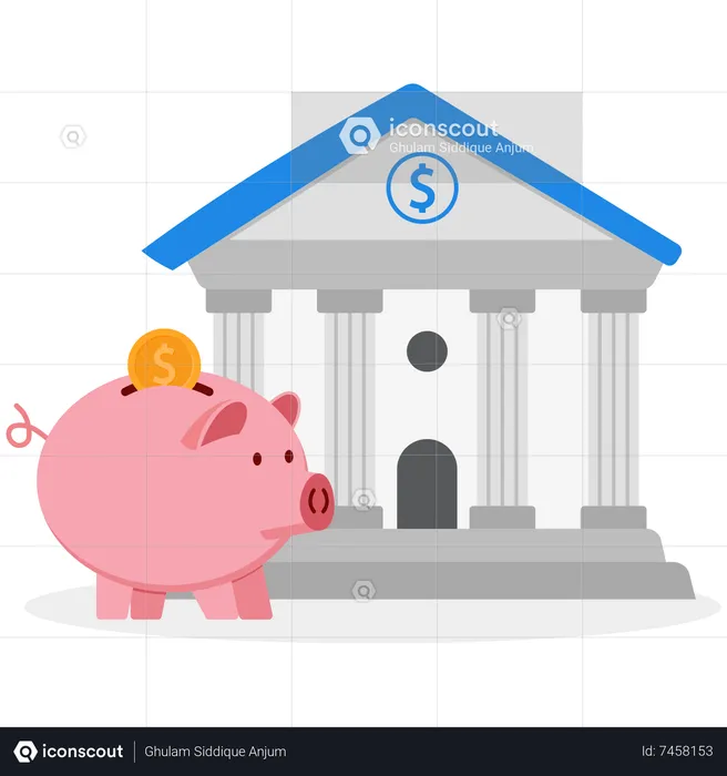 Bank investment  Illustration