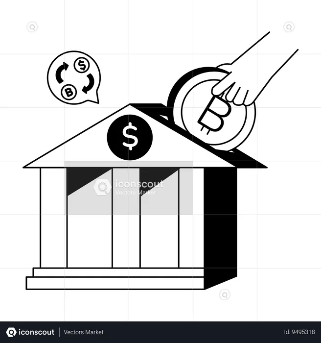 Bank investment  Illustration