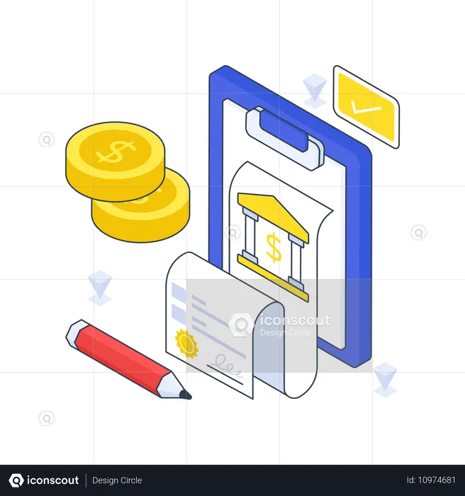 Bank Loan Agreement  Illustration