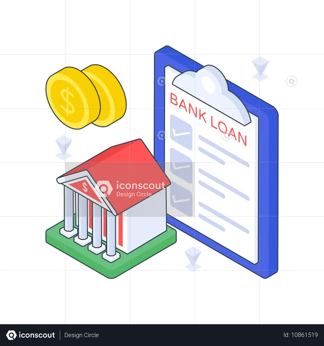 Bank Loan  Illustration