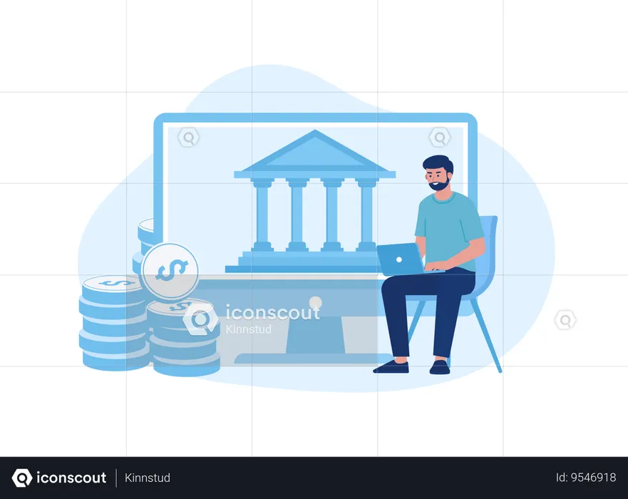 Bank Loan  Illustration