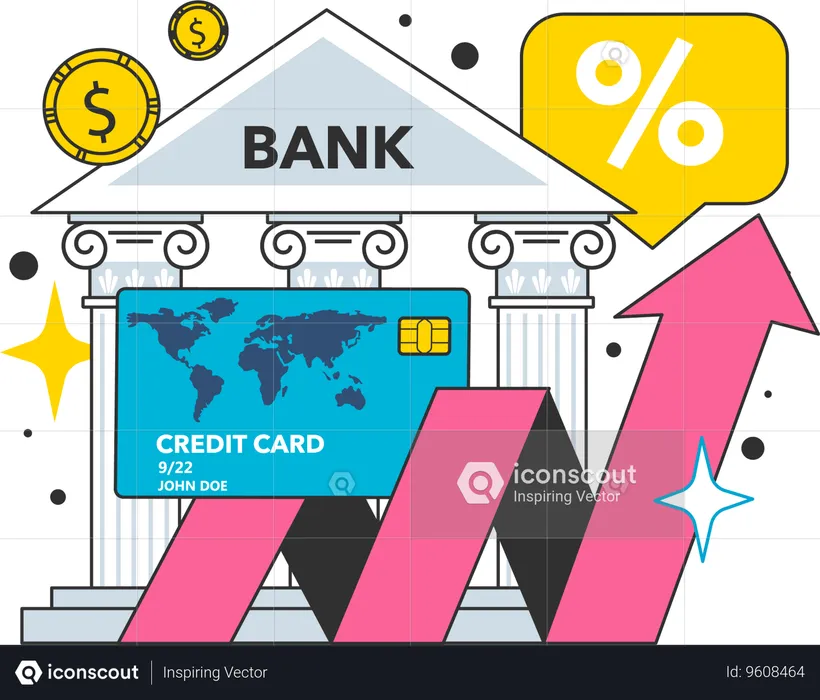 Bank reviews its annual profit growth  Illustration