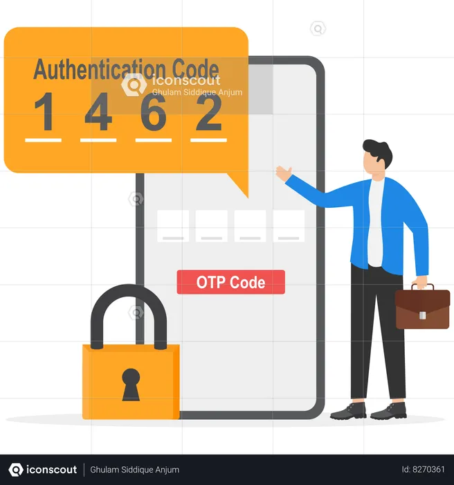 Banking Code  Illustration