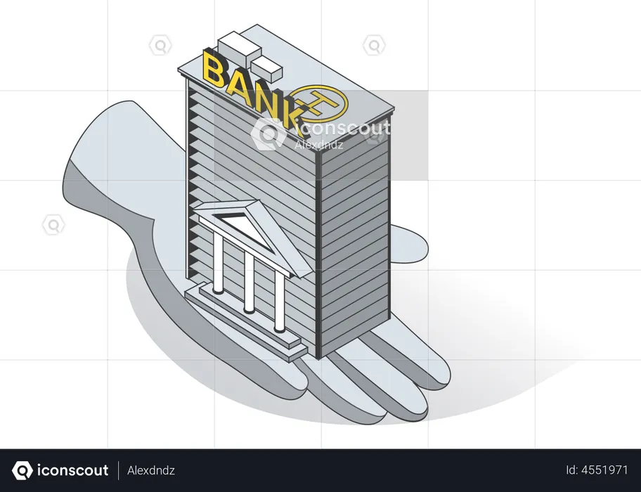 Banking Services  Illustration