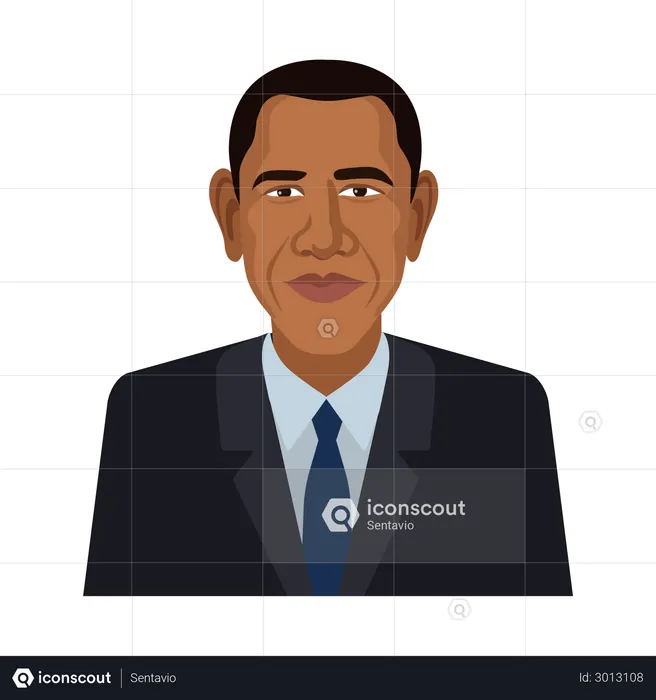 Barack Obama  Illustration