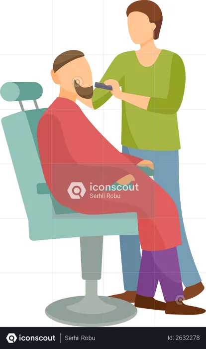 Premium Vector, Barber shop illustration. in 2023