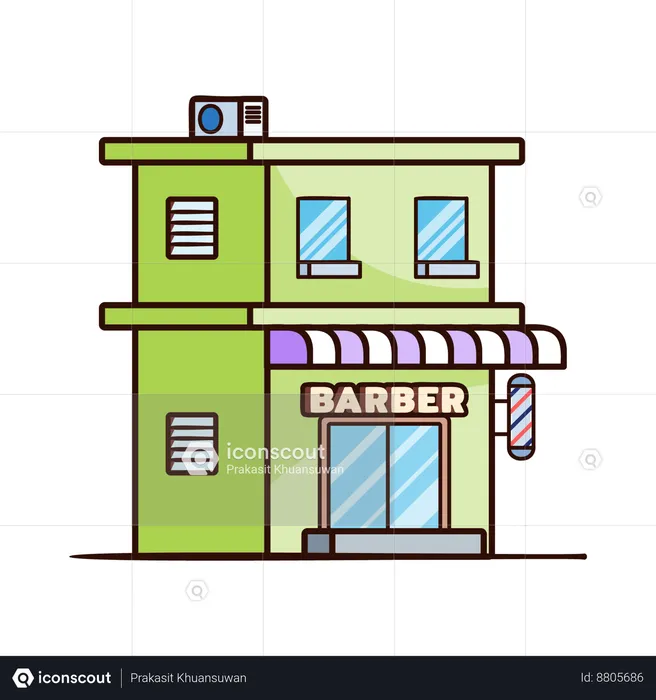 Barber shop  Illustration