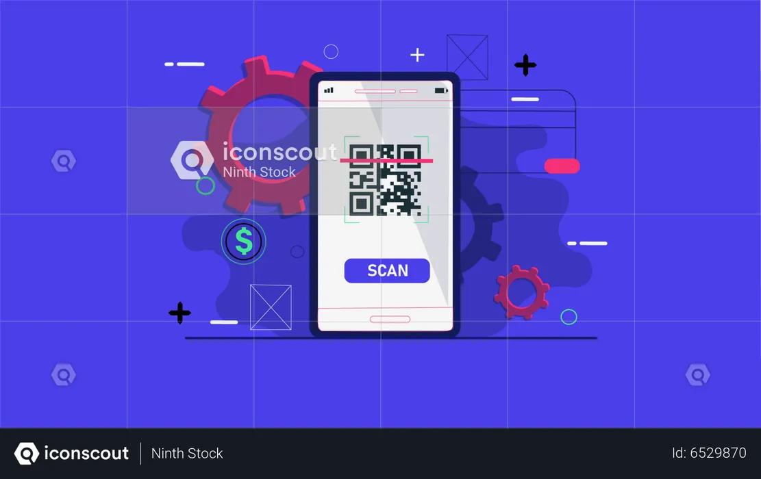 Barcode-App  Illustration