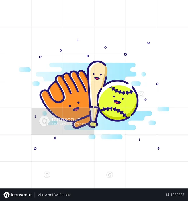 Baseball Sport  Illustration