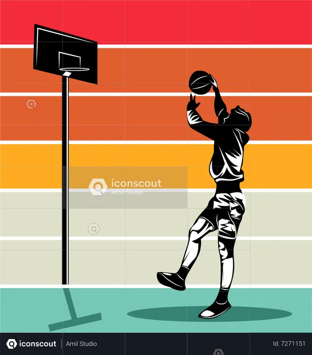 Basketball  Illustration