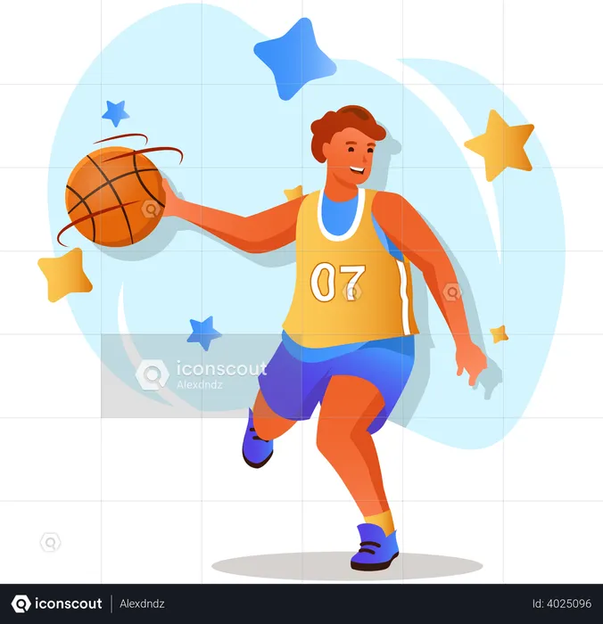 Basketballist  Illustration