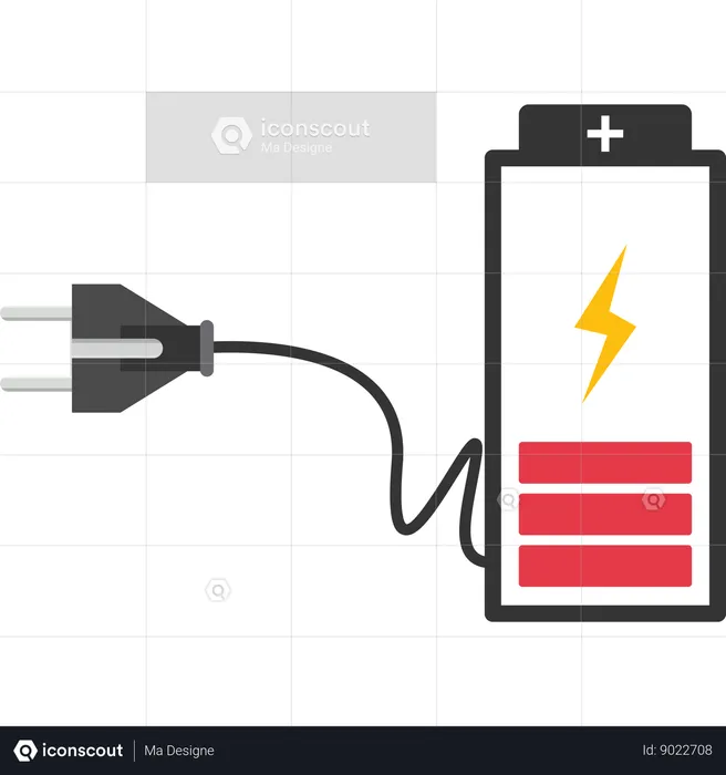 Batería recargable  Ilustración