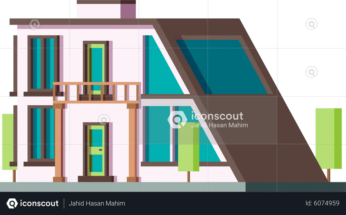 Bâtiment municipal  Illustration