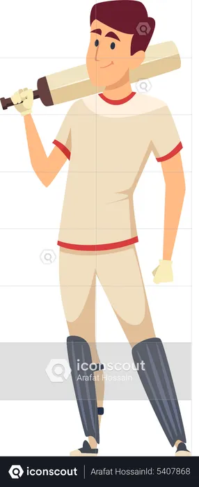 Batsman  Illustration