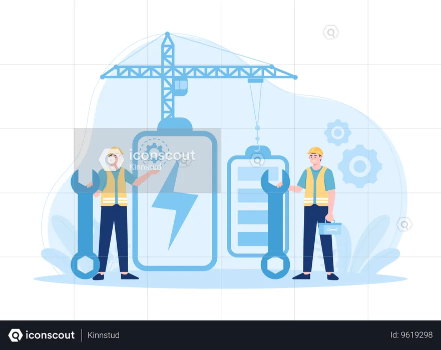 Battery capacity improvement  Illustration