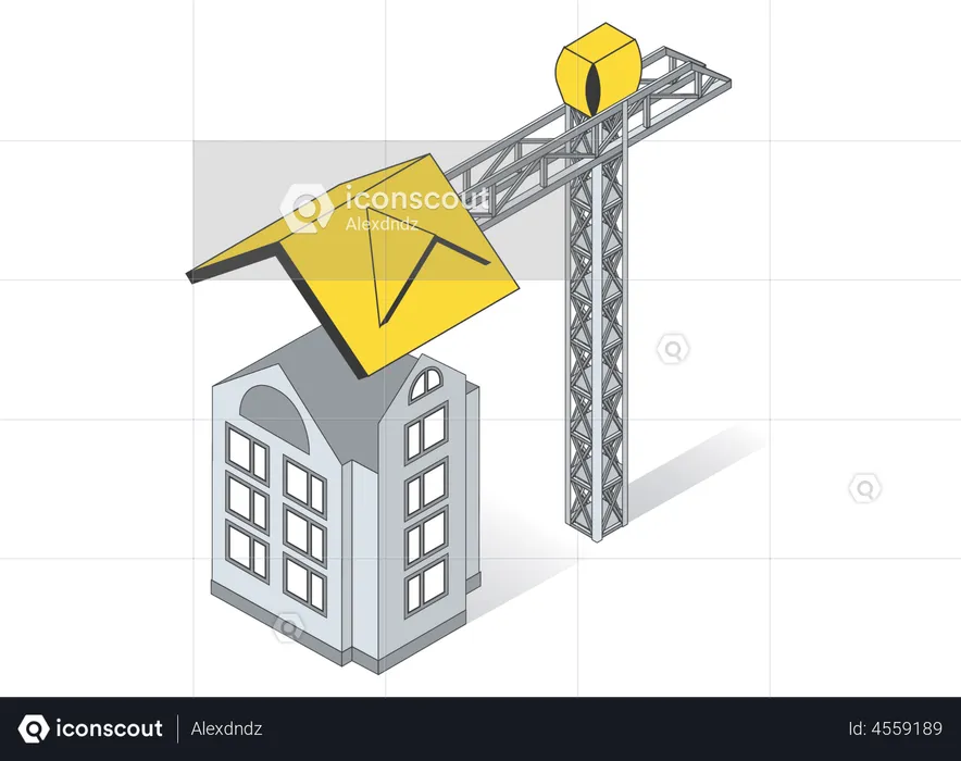 Baustelle  Illustration