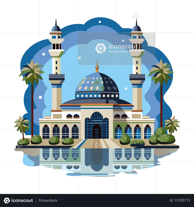 Bayezid Mosque  Illustration