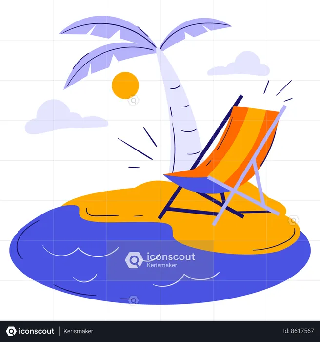 Beach  Illustration